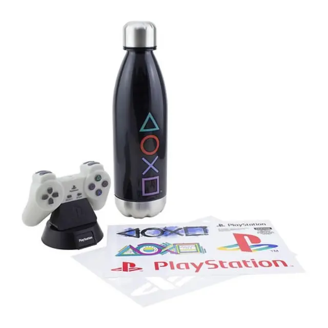 Playstation Σετ Φωτιστικό, Μπουκάλι Νερού και Αυτοκόλλιτα