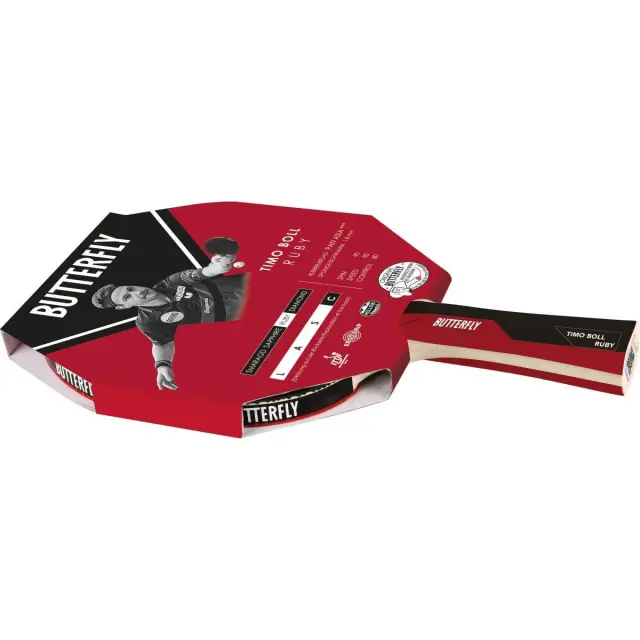 Ρακέτα Πινγκ-Πονγκ Butterfly Timo Boll Ruby-4001078850296