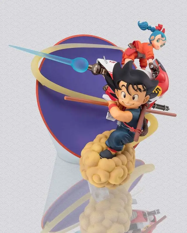 Dragon Ball Figuarts ZERO PVC Statue Son Goku + Bulma 18 cm 2