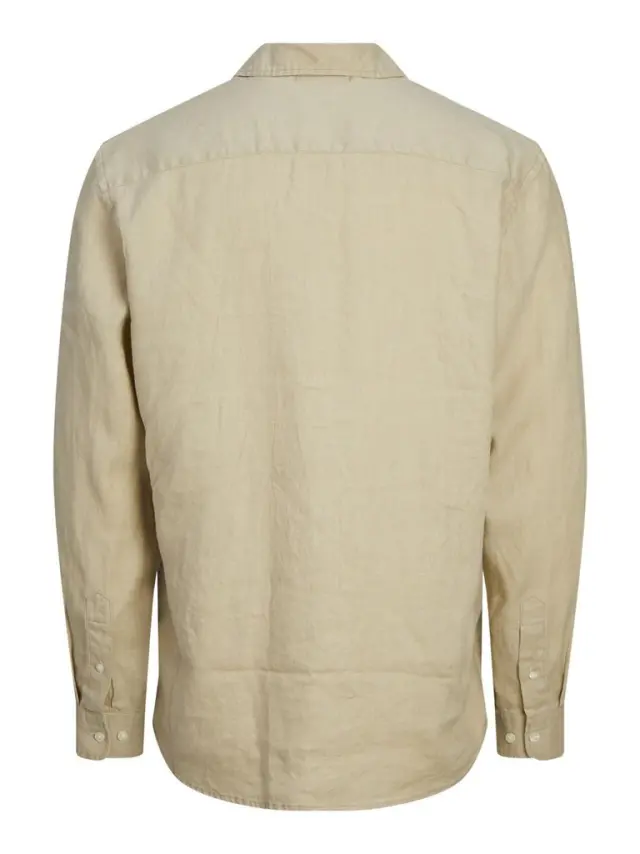 JPRCCLAWRENCE LINEN SHIRT L/S SN fields of rye 3