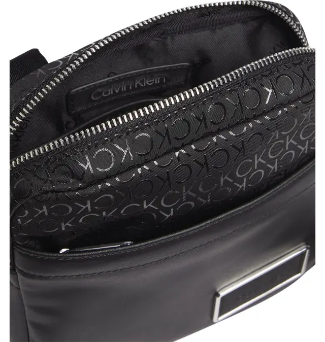 Τσάντα CALVIN KLEIN 10279 Elevated Reporter Μαύρο 3