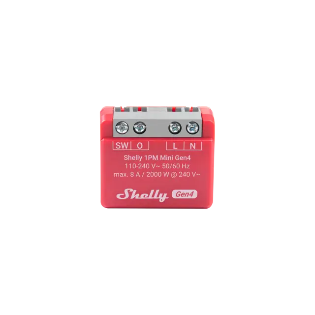 3800238070809 | Shelly 1PM Mini Gen4 - EAN 3800238070809