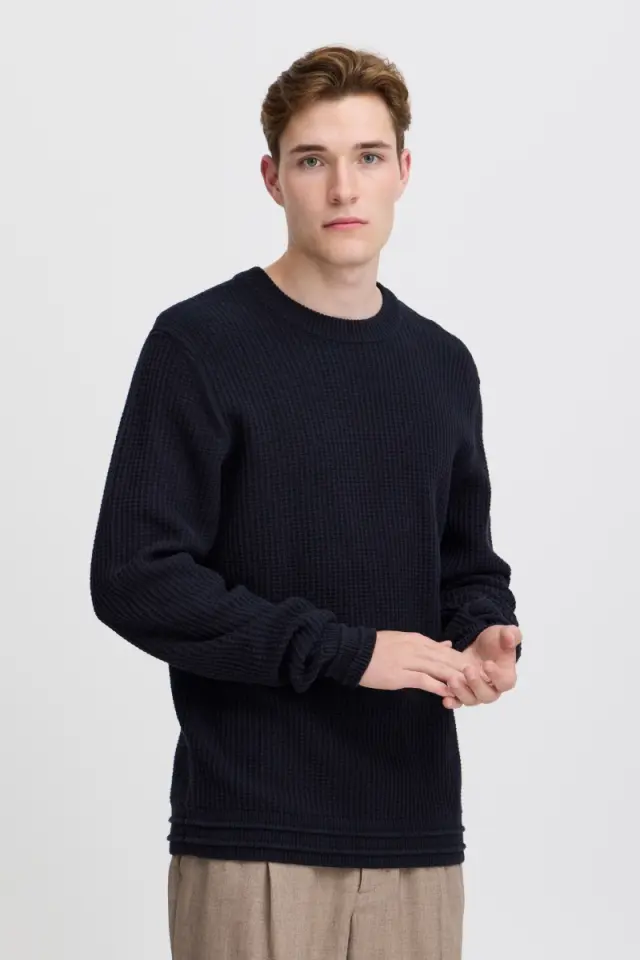 Casual Friday Ανδρικό KARL 20505295 Πλεκτό – Dark Navy - XL