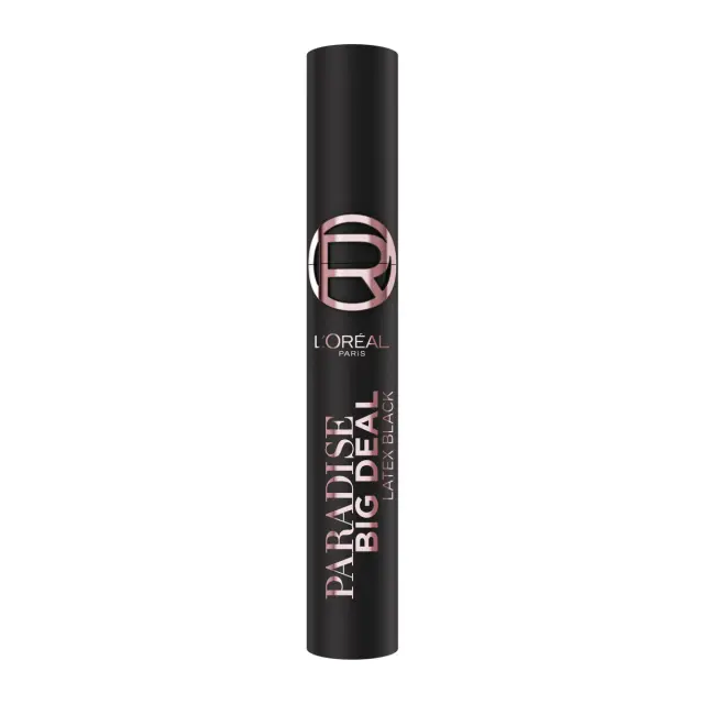 L'Oreal Paris Paradise Big Deal Latex Black Μάσκαρα για Όγκο & Μήκος 9.9ml - Latex Black