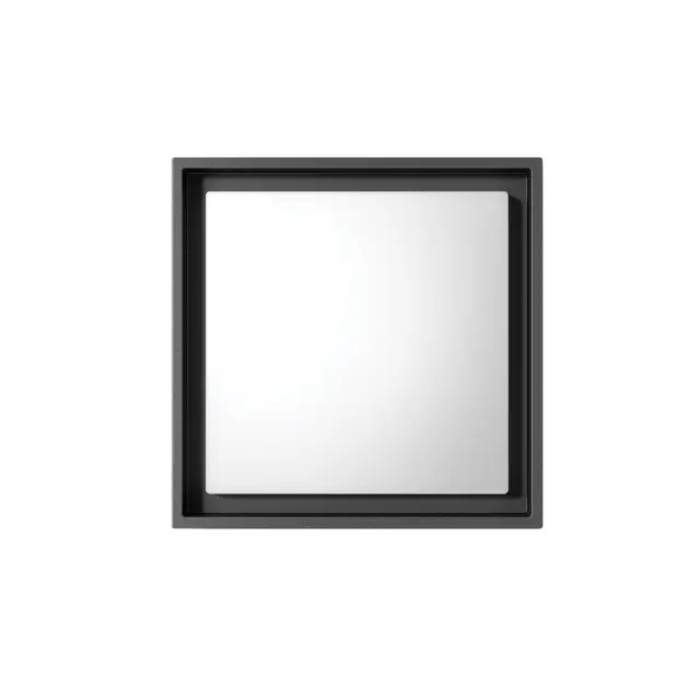 Damma VK/02222/AN/W Φωτιστικό Led οροφής τετράγωνο 3000K 24W IP54 27x27x5.4cm ανθρακί