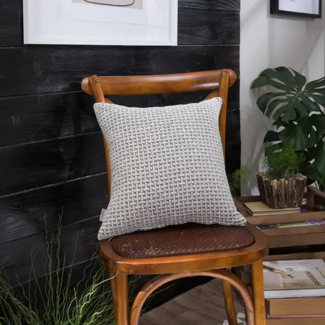 Μαξιλαροθήκη Brooklin 01 TEORAN 43x43cm με γέμιση