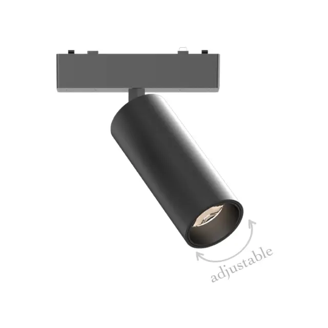 InLight Φωτιστικό LED 9W 3CCT για Ultra-Thin μαγνητική ράγα σε μαύρη απόχρωση (by tuya and zigbee) D:16cmX4,5cm (T05105-BL) 2