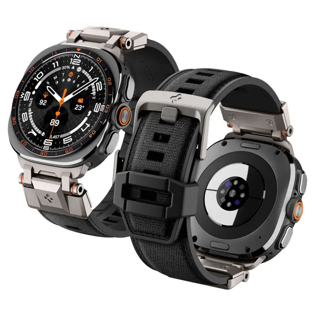 Spigen DuraPro Armor, black - Samsung Galaxy Watch Ultra 2/1 47mm