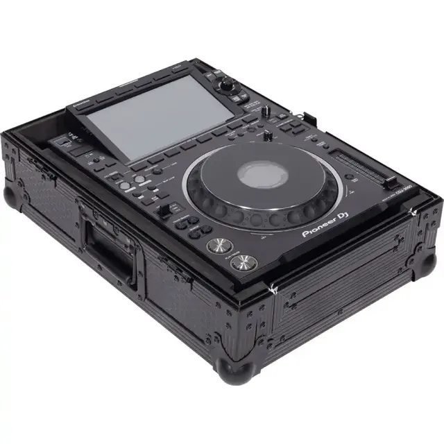 WALKASSE WM-12MPLUSBKGL Flight Case Multi format CDJ/MIXER 12" PLUS Black.