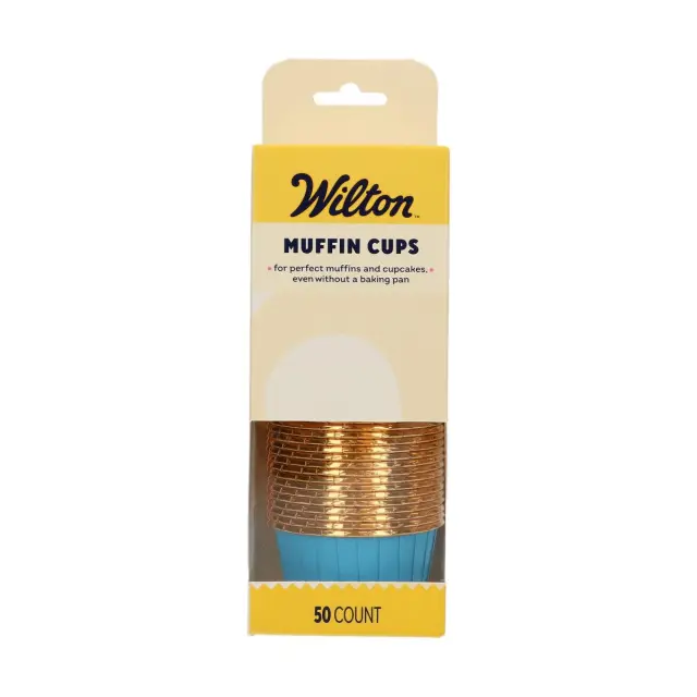 Κύπελλα για Μάφιν Wilton - Μπλε - 50τμχ.