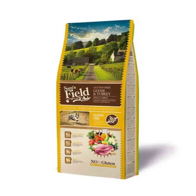 Sam's Field Gluten Free Adult Large Goose & Turkey 13Kg Μονόχρωμο