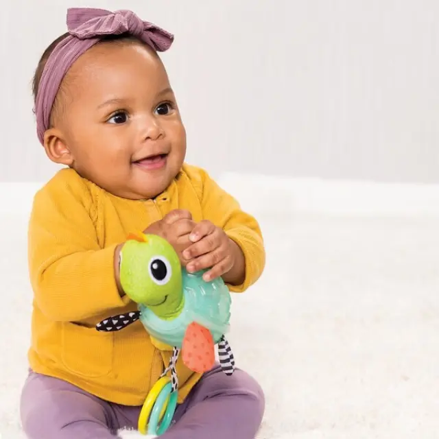 INFANTINO TEXTURED SENSORY PAL TURTLE 3