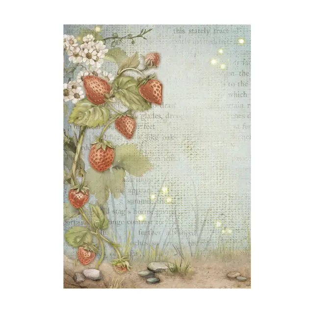 Σετ 8 ριζόχαρτα ντεκουπάζ Stamperia 10.5×14.8cm, Hidden Grove 3