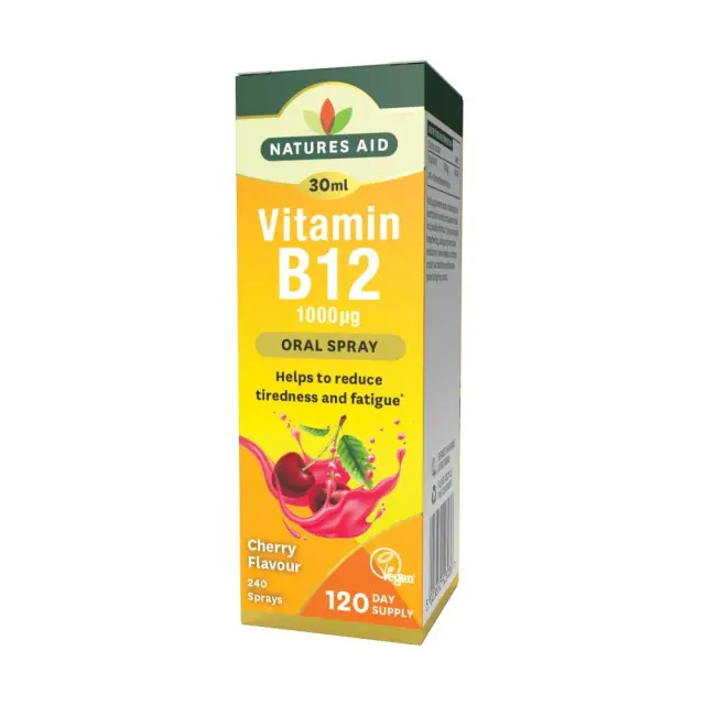 Natures Aid Vitamin B12 Daily Oral Spray 2