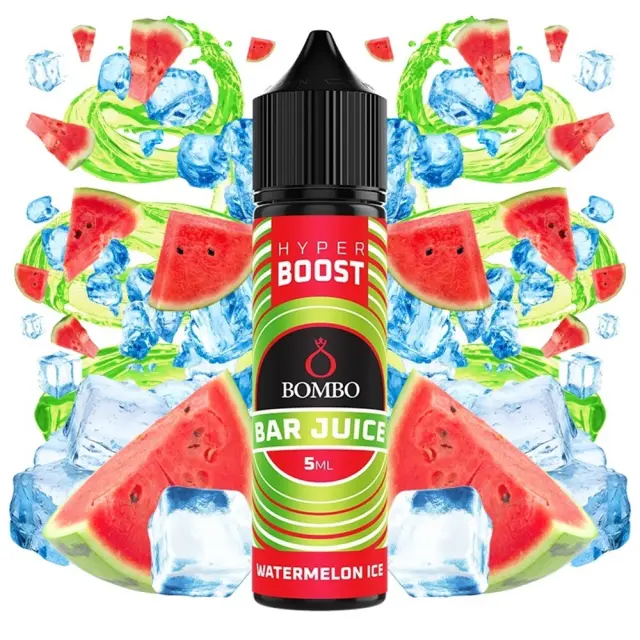 Bombo Bar Juice Hyper Boost Watermelon Ice 5ml/60ml FS