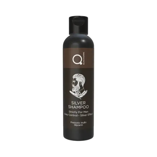 Silver Shampoo Strictly For Men 300ml QureHomme - Silver σαμπουάν κατά των κίτρινων τόνων