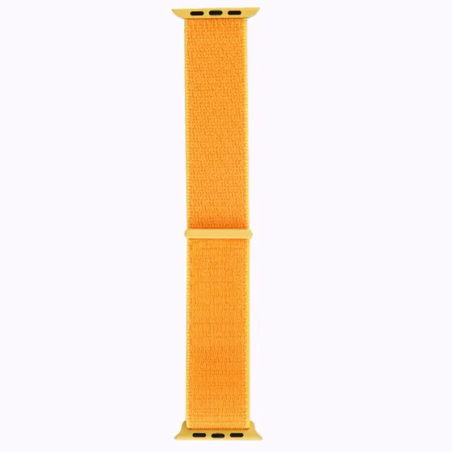 Simple Nylon Λουράκι για Apple Watch 38/40/41/42(Series 10/11/12)- Yellow OEM 3