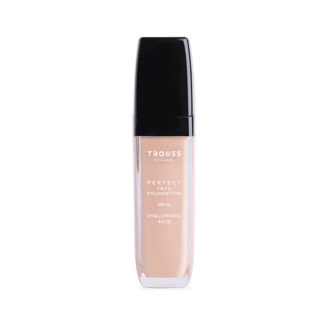 Trouss Milano Perfect Face Foundation SPF 30 Κρεμώδες Make Up με Υαλουρονικό Οξύ Natural Beige No 03, 25ml