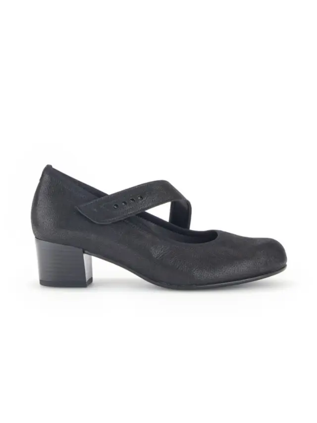 Gabor Μπαρέτες Γυναικείο δέρμα Μαύρο GAB/36149N 17-BLACK 3