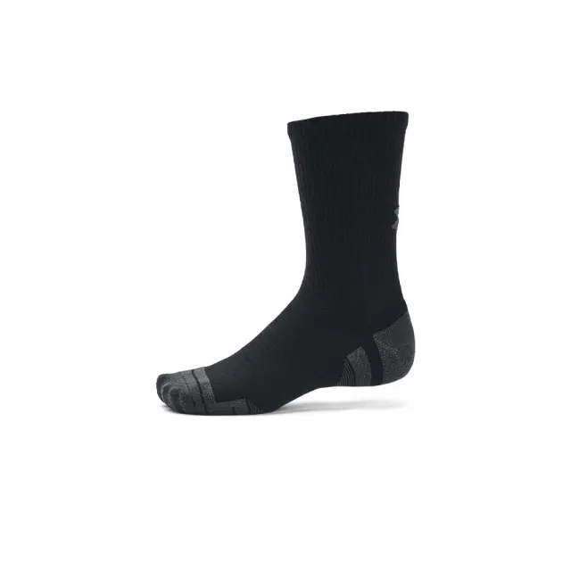 Under Armour Unisex Performance Tech 3 Pack Crew Socks Μαύρο 1379512-001 (Under Armour) 2