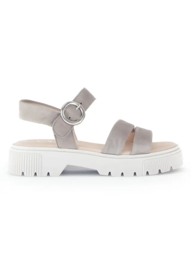 Gabor Πέδιλα Γυναικείο δέρμα Nubuck Μπεζ GAB/64510 12-VISONE 3