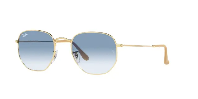 Γυαλιά Ηλίου Ray Ban HEXAGONAL RB3548 001/3F Ντεγκραντέ Εσωτερική επίστρωση (Ray Ban) (RB3548 001/3F)