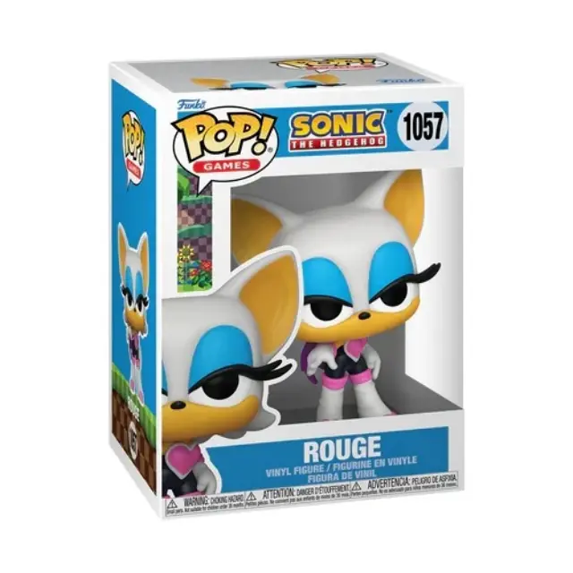 Funko Pop! Games: Sonic the Hedgehog - Rouge #1057 Figure 2