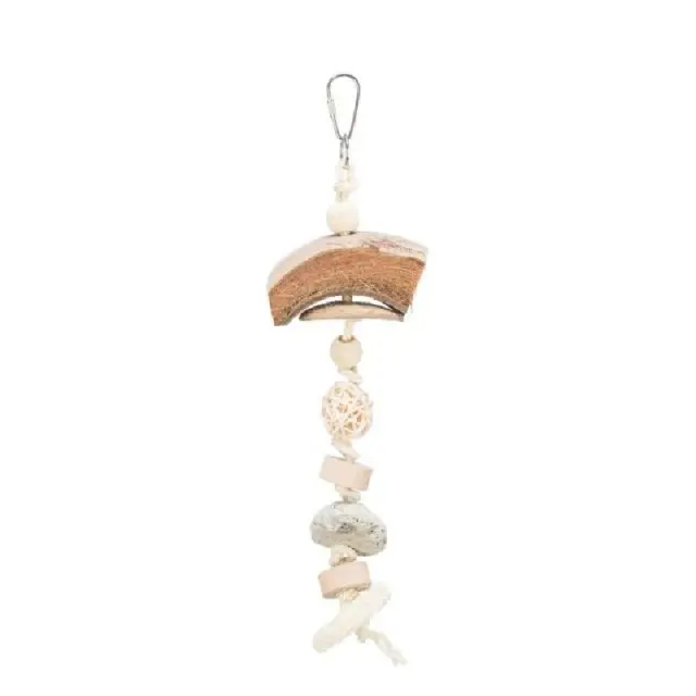 Trixie Natural Toy από Καρύδα, Rattan και Πέτρα Λάβας - 35cm