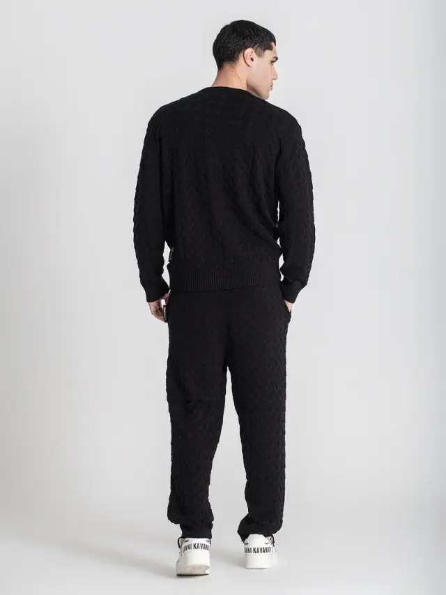 Gianni Kavanagh Ανδρικό SNUG Πλεκτό – Black - XL 2