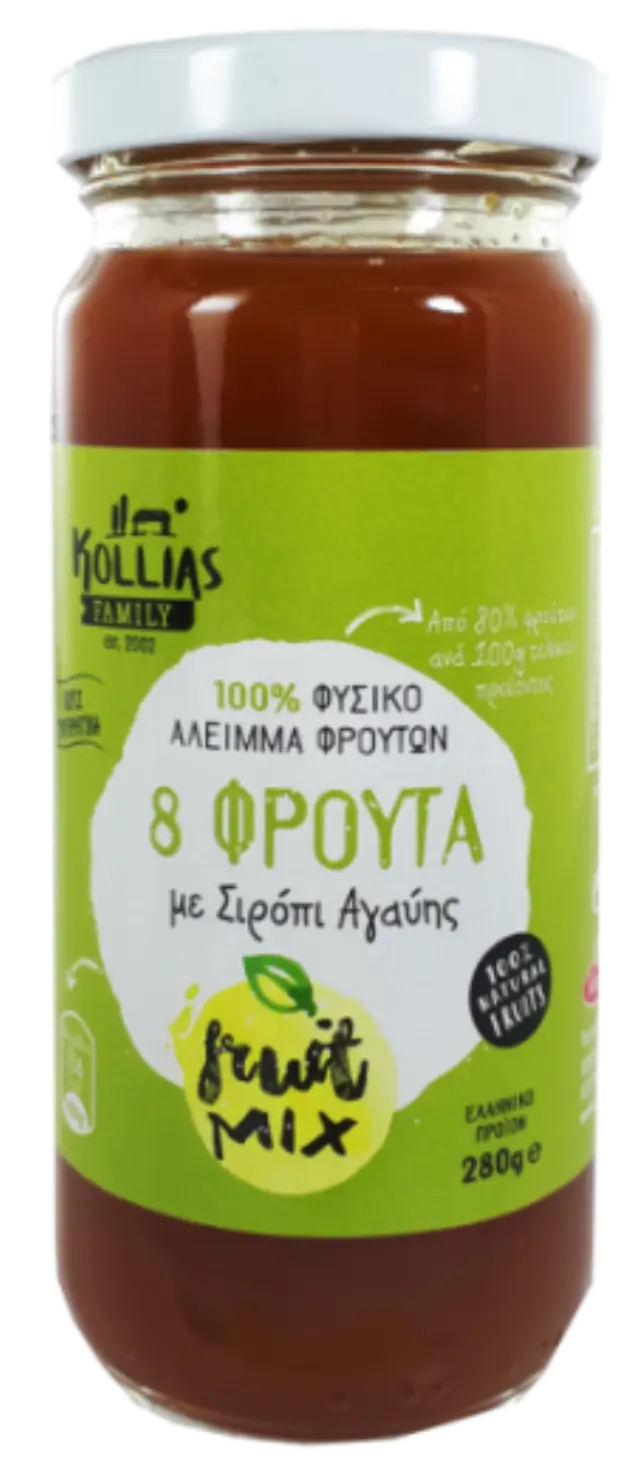 Κοχύλι | Μαρμελάδα 8 φρούτων | 280gr