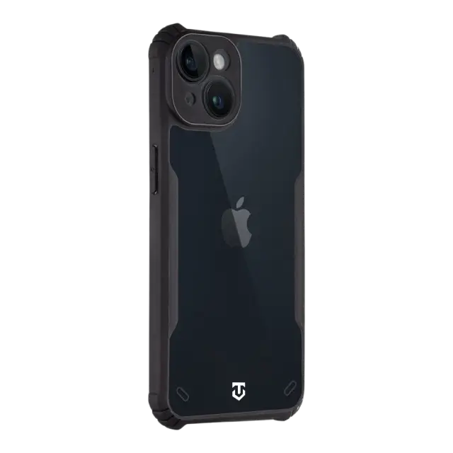 Tactical Quantum Stealth Cover for Apple iPhone 14 Clear/Black 2