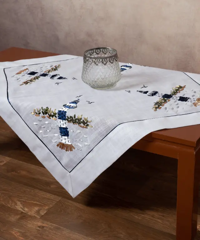 Τραπεζομάντηλο ροκοκό (135cm x 175cm) 4752 - -