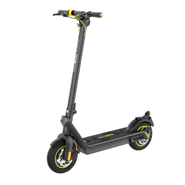 EGOBOO GLADIATOR GTV ESCOOTER ΗΛΕΚΤΡΙΚΟ ΠΑΤΙΝΙ 36V 15.6AH 500W (MAX1000W) 10 inch BLACK