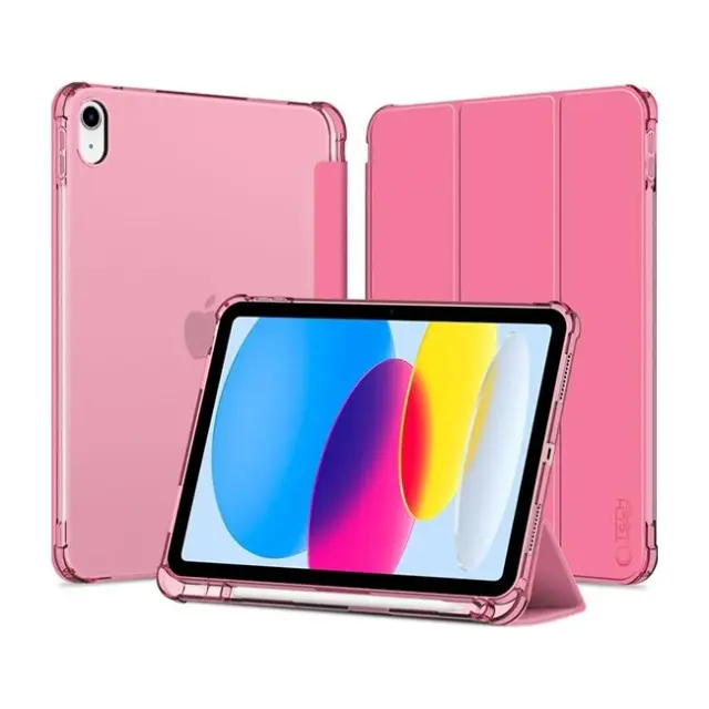 Tech-Protect Θήκη Tablet iPad 10.9 10 / 2022 / 11” 11 / 2025 SmartCase Pen Hybrid Pink