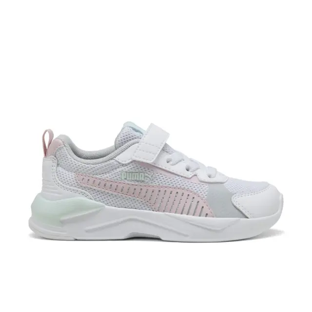 Puma X-Ray 3 LT AC (PS) (401494-04) - Λευκό-Ροζ