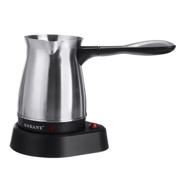 Sokany SK-214 Ηλεκτρικό Μπρίκι 600W Inox με Χωρητικότητα 500ml