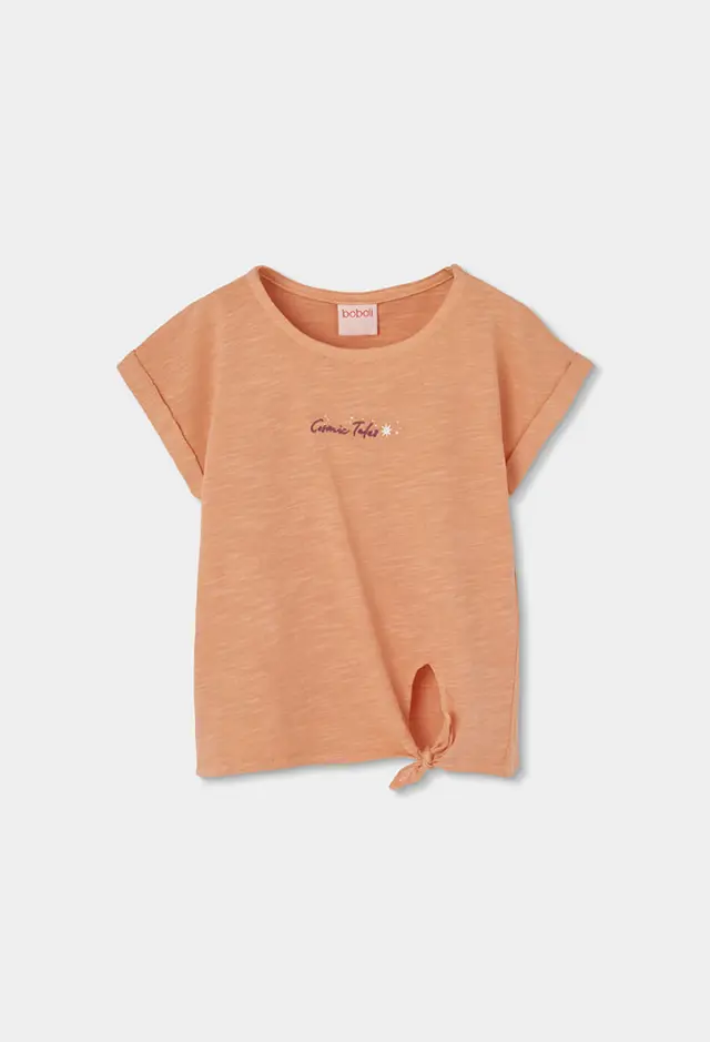 Boboli Knit t-shirt flame για κορίτσι 433022-3959