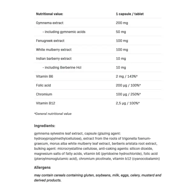 ALLNUTRITION Berberin Hcl Plus 2