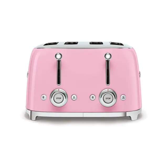 Smeg Φρυγανιέρα 2000W Pink (TSF03PKEU) 2