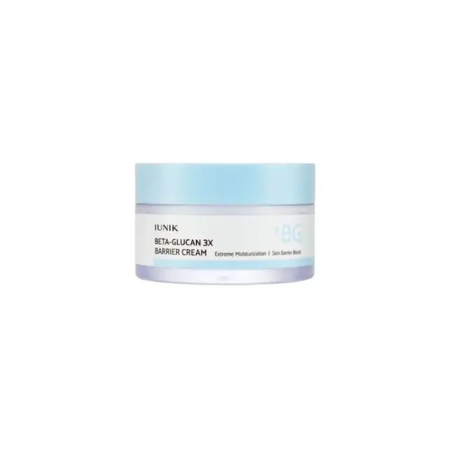 iUNIK Beta Glucan 3X Barrier Cream Ενυδατική Κρέμα Προσώπου για Αποκατάσταση και Ενίσχυση του Επιδερμικού Φραγμού, 50ml