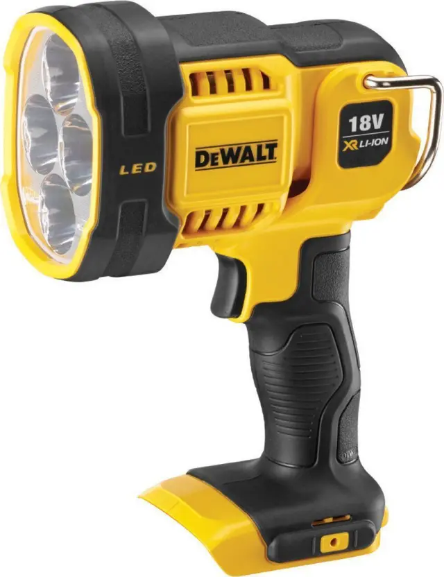 ΦAKOΣ ΠΡΟΒΟΛΕΑΣ ΕΠΑΝΑΦΟΡΤΙΖΟΜΕΝΟΣ 18V XR LED DEWALT DCL043 (ΧΩΡΙΣ ΜΠΑΤΑΡΙΑ & ΦΟΡΤΙΣΤΗ)