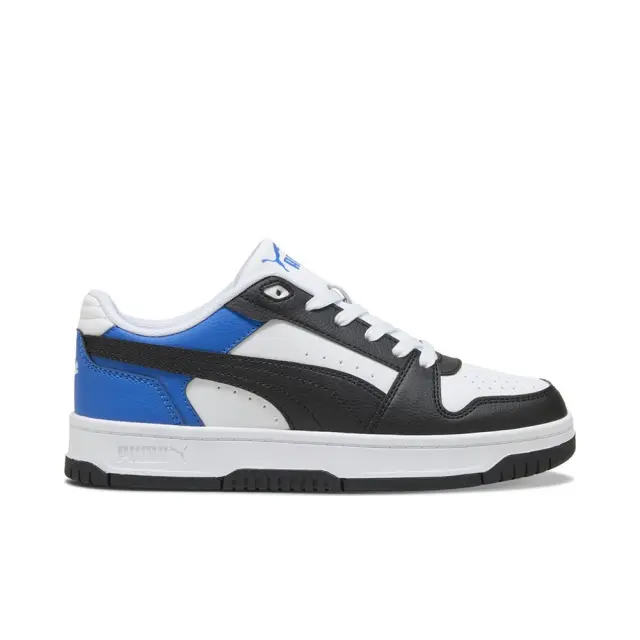 Puma Rebound Slam Lo Jr (GS) (408292-08) - Μαύρο-Γαλάζιο