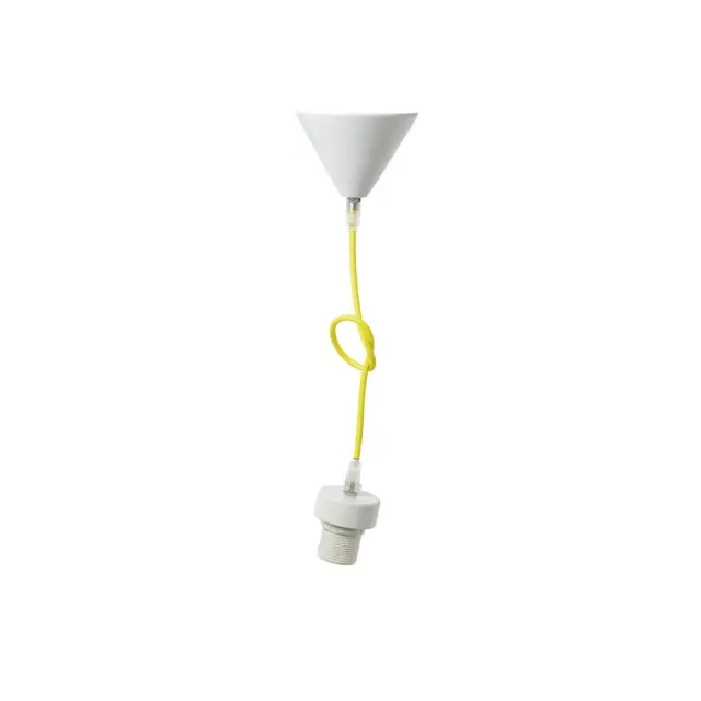 AcaLight Offer NETTO ΦΩΤΙΣΤΙΚΟ ΚΡΕΜΑΣΤΟ ΛΕΥΚΟ ΜΕΤΑΛΛΙΚΟ ΣΥΜΒΑΤΙΚΟ 1ΧΕ27 IP20 1000mm