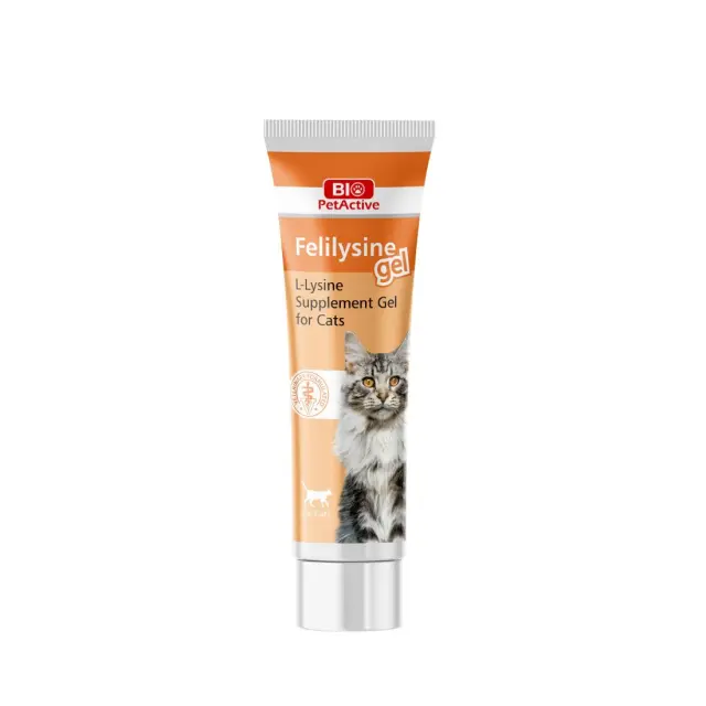 Bio Petactive Felilysine L-Lysine Gel For Cats 100ml