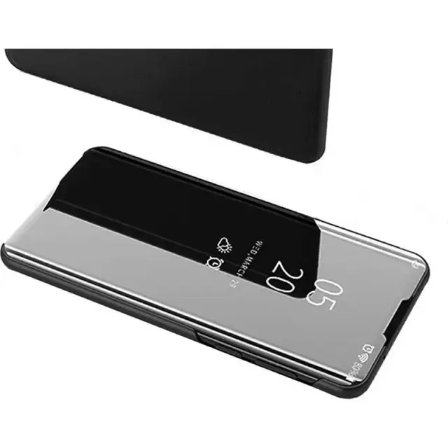 Clear View Cover APPLE - OEM - Μαύρο - iPhone 12 Pro Max