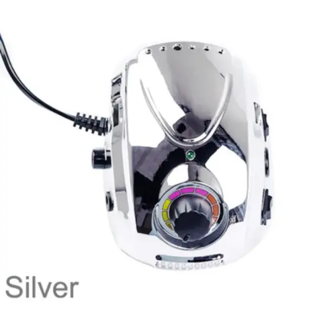 Τροχός μανικιούρ-πεντικιούρ DM-212 65W, 35.000 στροφές - Μεταλλικό ασημί χρώμα 2