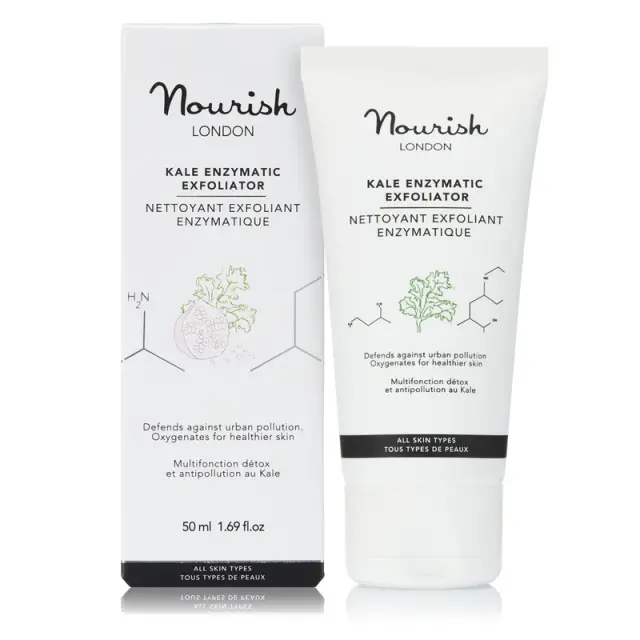Nourish London Kale Enzymatic Exfoliator – Βιολογικό Ενζυμικό Peeling Προσώπου Με Εκχύλισμα Kale