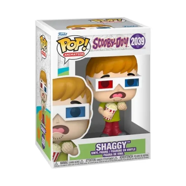 Funko Pop! Animation: Scooby Doo - Shaggy (in 3D glasses) 2039 2