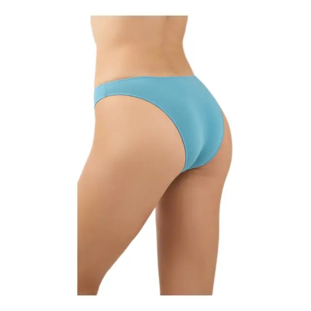 Minerva Γυναικείο Slip Rio Modal Fimelle - Διπλό Πακέτο, Χρώμα Petrol-Aqua Khaki 3