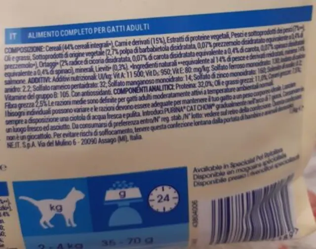 Purina Cat Chow Adult Ξηρά Τροφή Γάτας Σολομός & Τόνος 1.5kg 2